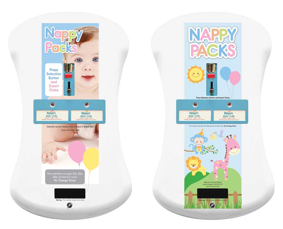 Due Curve Electronic Nappy Machines